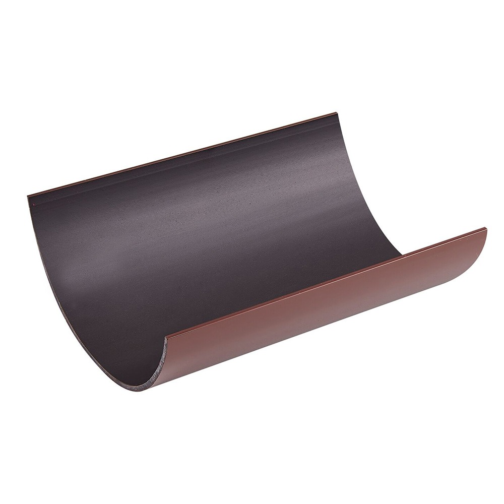 Brown 112mm Half Round Gutter (4m)