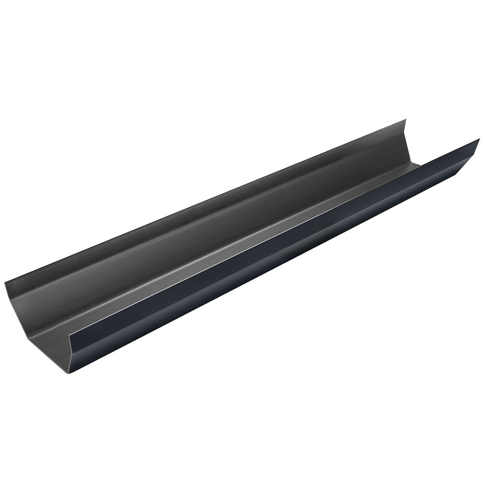 Anthracite Grey 117mm Square Gutter (4m | Kayflow)