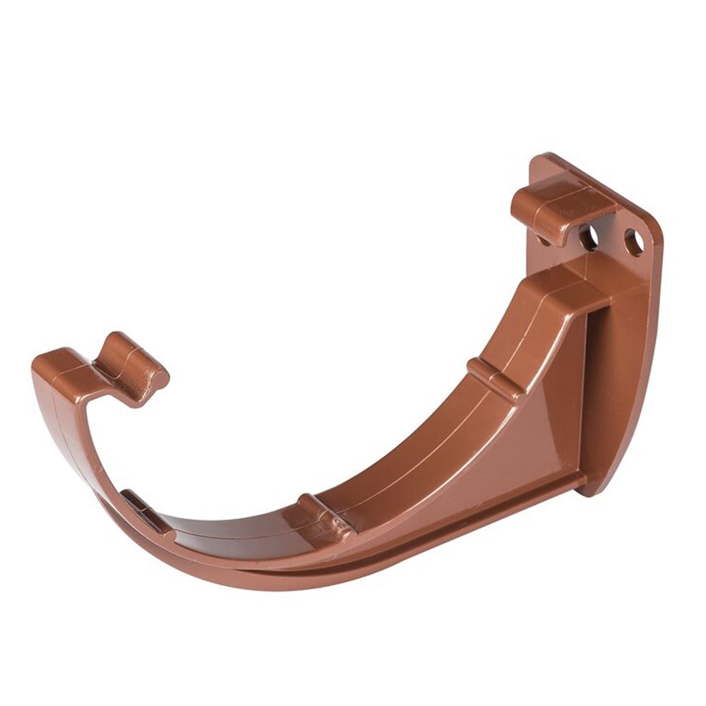 Brown 112mm Half Round Gutter Fascia Bracket