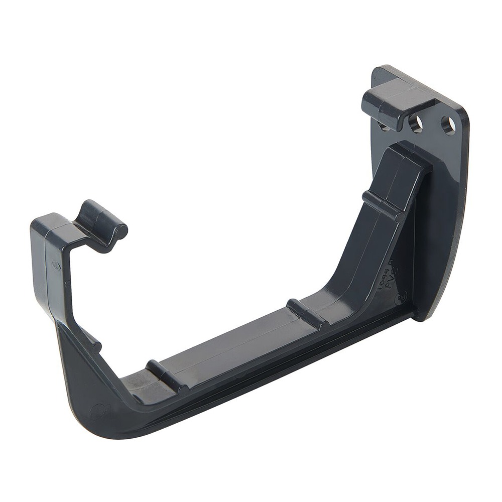 Anthracite Grey 117mm Square Gutter Fascia Bracket (Kayflow)