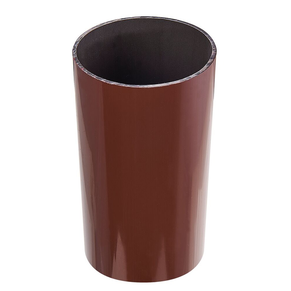 Brown 68mm Round Downpipe (2.5m)