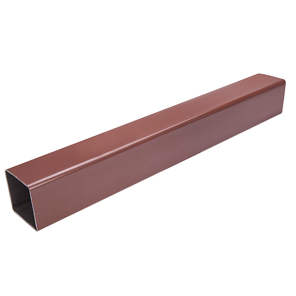 Brown 65mm Square Downpipe (2.5m | Kayflow)