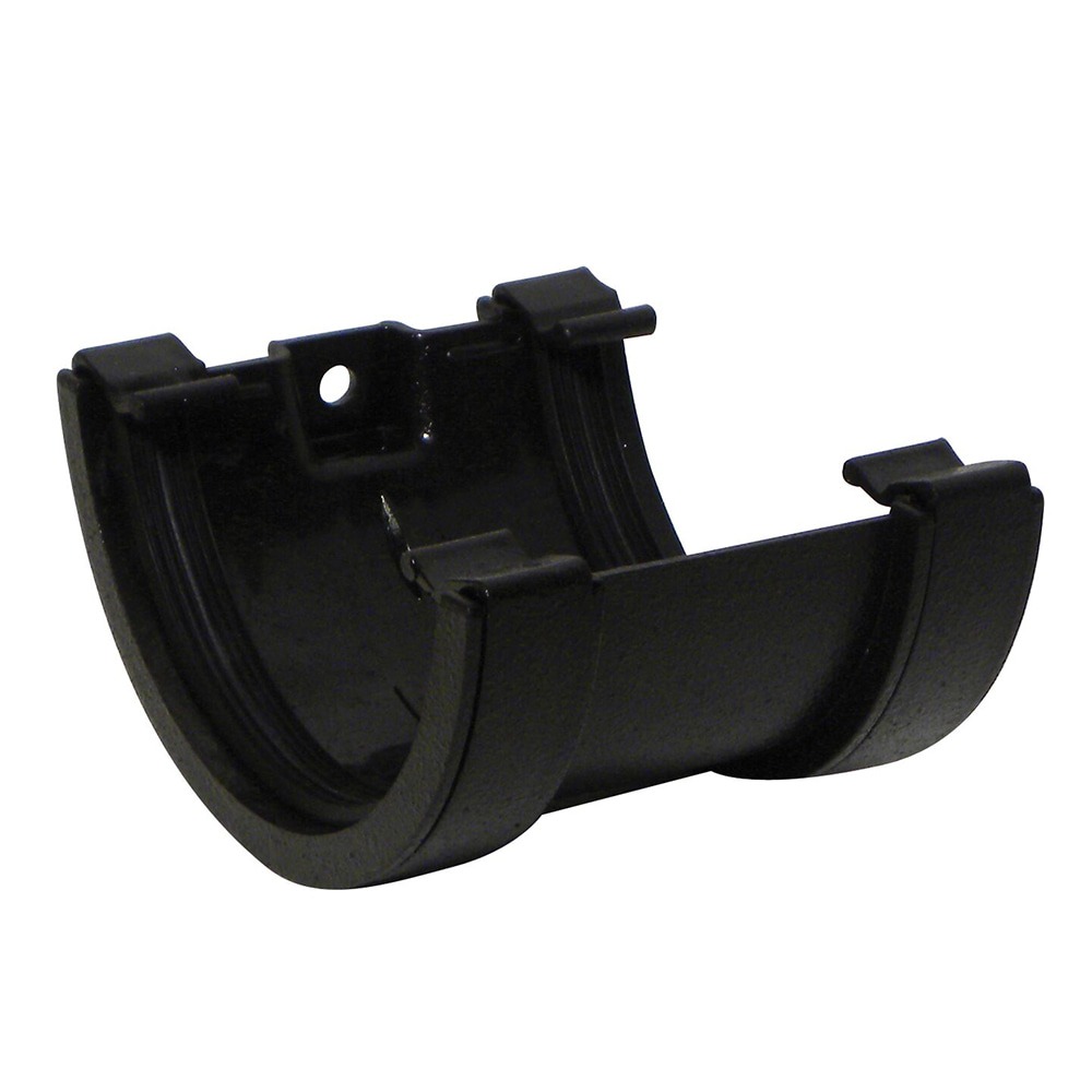 Cast Iron Effect 112mm Half Round Union Bracket (Kayflow)