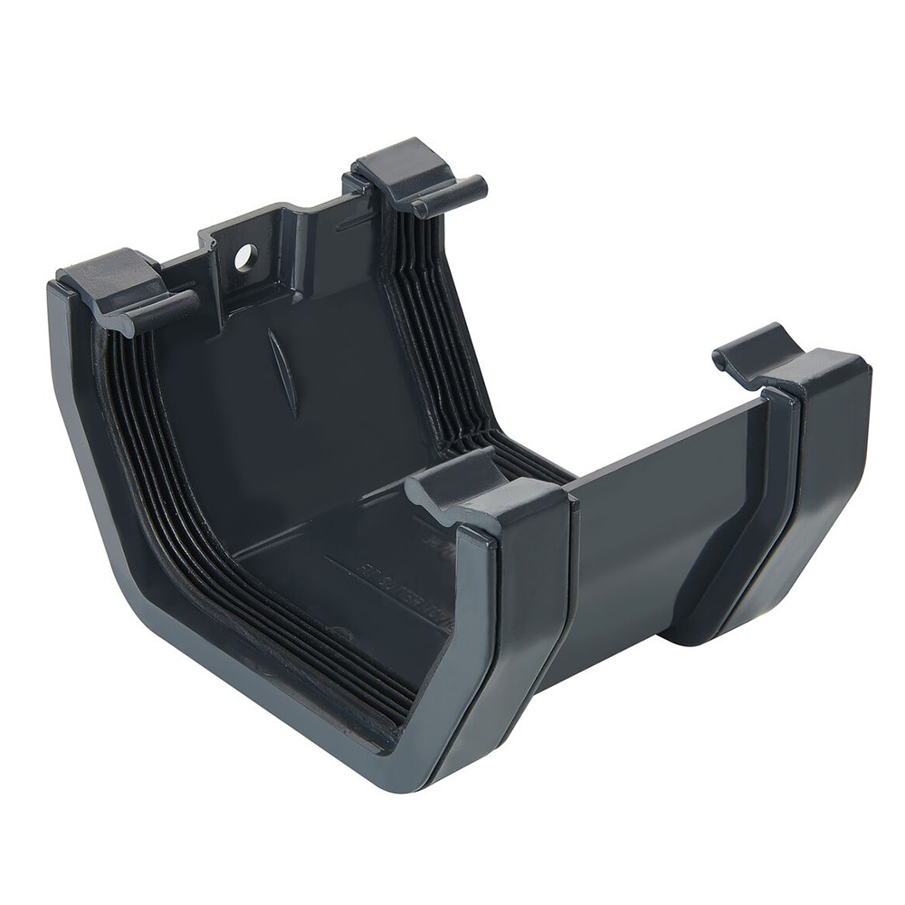 Anthracite Grey 117mm Square Union Bracket (Kayflow)