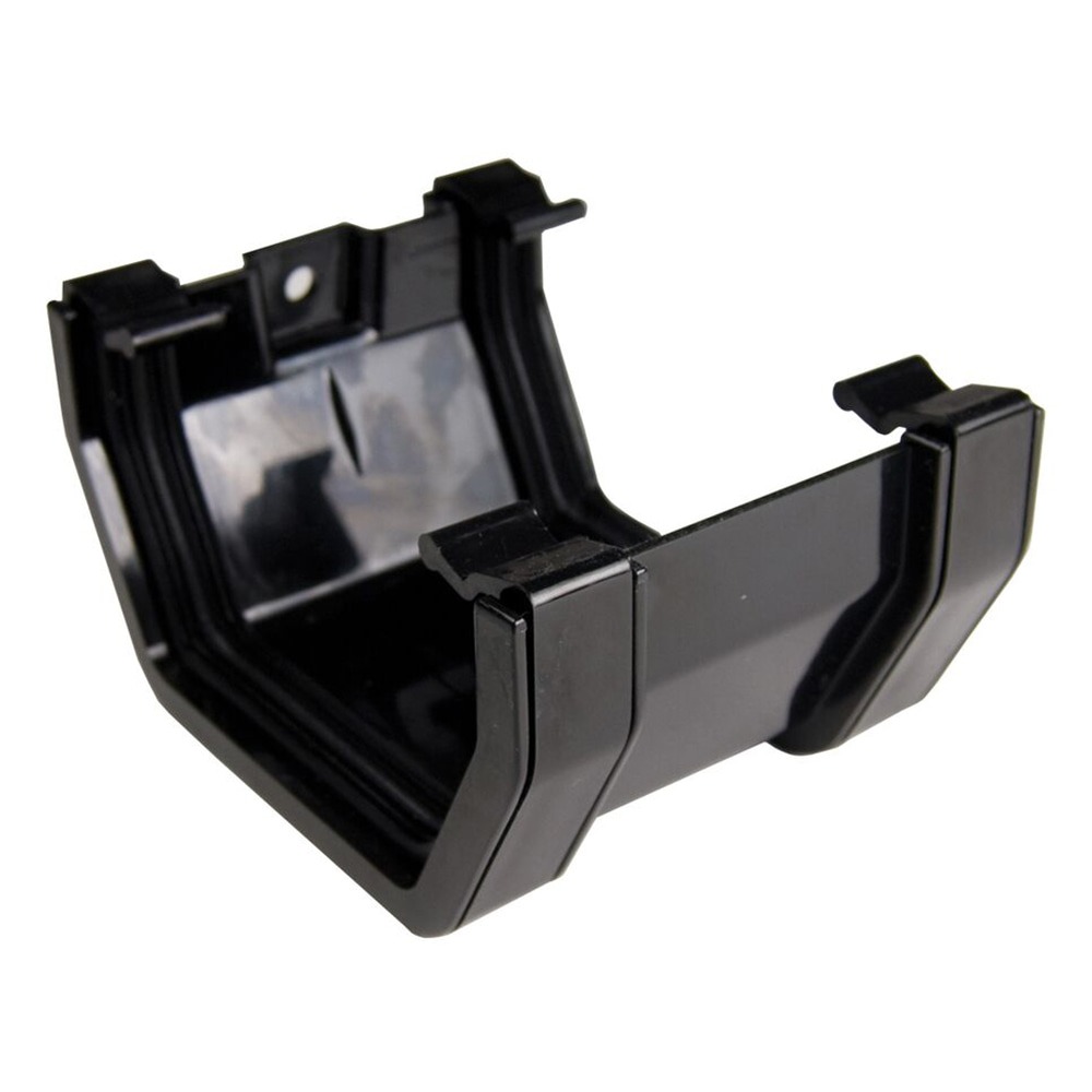Black 117mm Square Union Bracket (Kayflow)