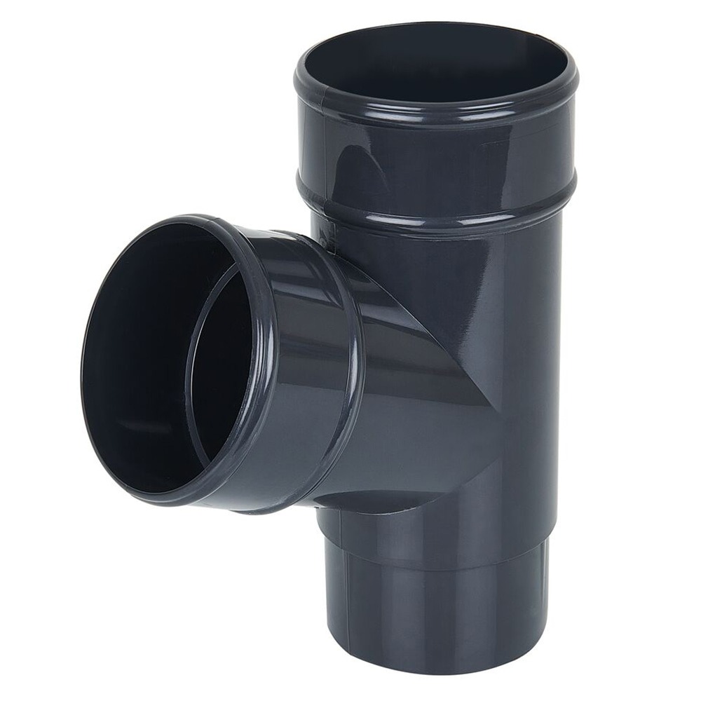 Anthracite Grey 68mm Round 112.5 Degree Branch (Kayflow)