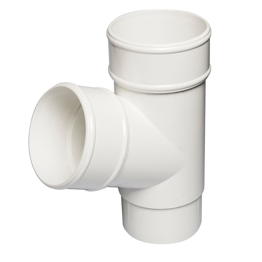 White 68mm Round 112.5 Degree Branch (Kayflow)