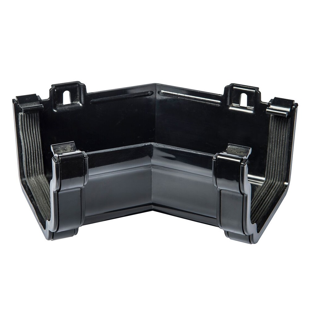 Black 120mm Ogee 135 Degree Internal Angle (Kayflow)