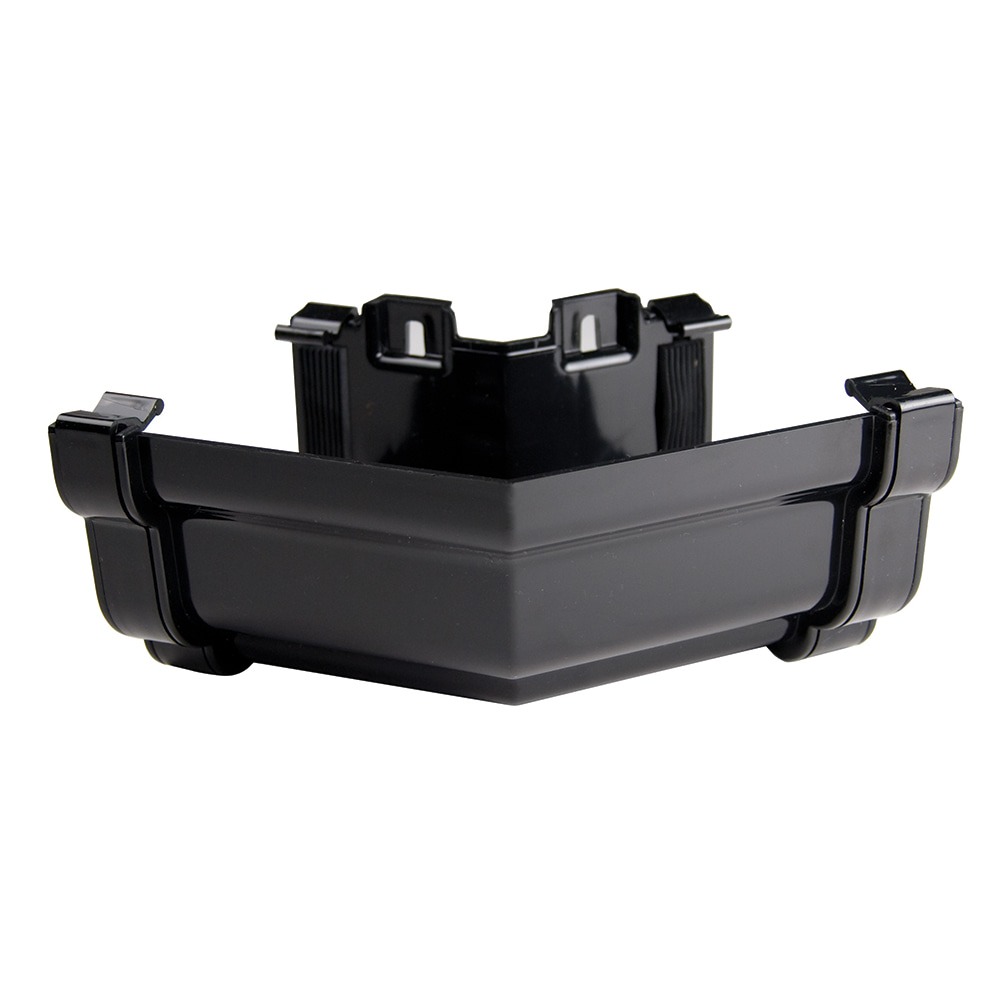 Black 120mm Ogee 135 Degree External Angle (Kayflow)