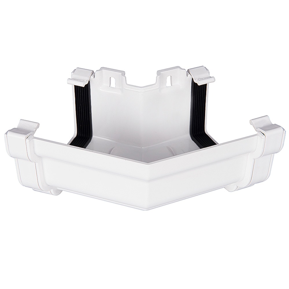 White 120mm Ogee 135 Degree External Angle (Kayflow)