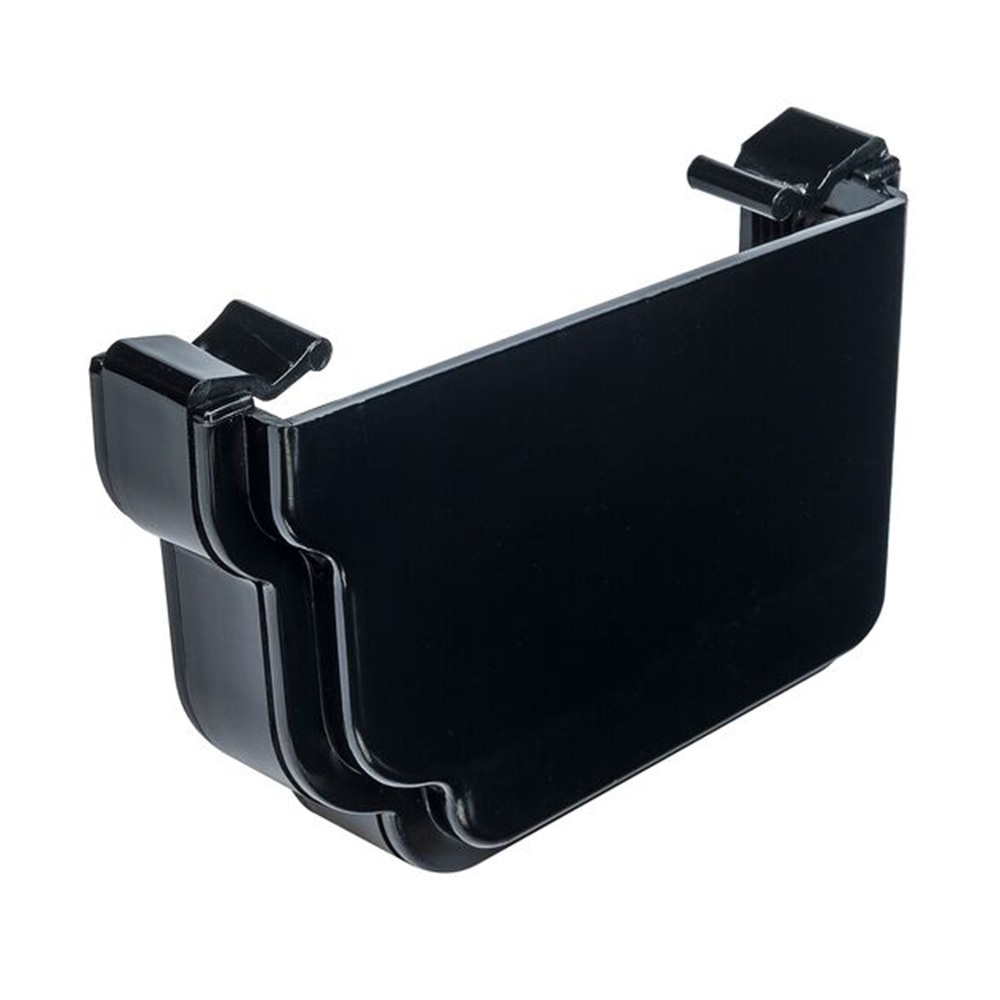 Black 120mm Ogee Right Hand External Stopend (Kayflow)