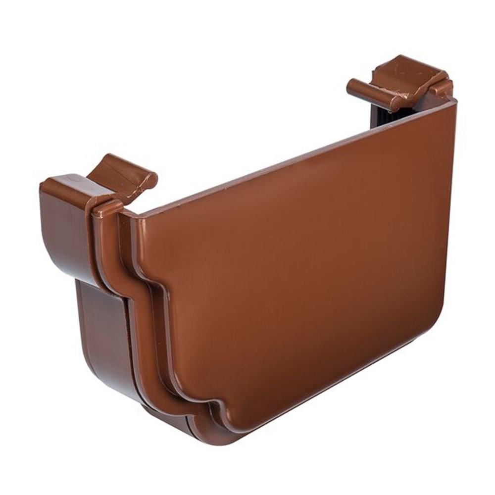 Brown 120mm Ogee Right Hand External Stopend (Kayflow)