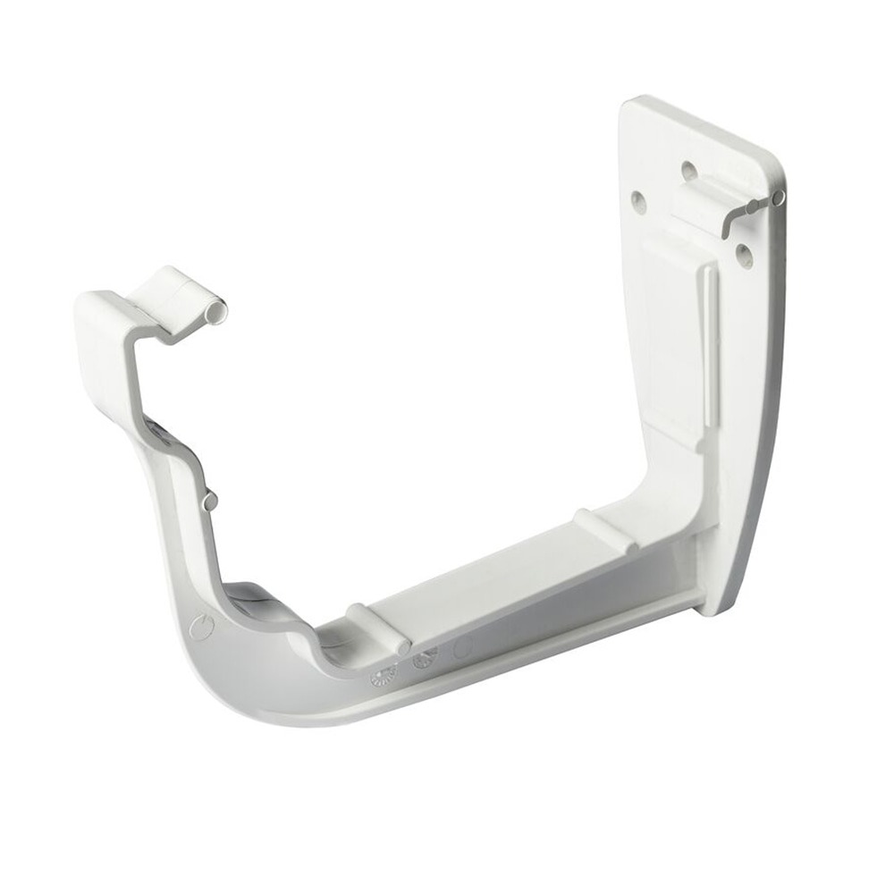 White 120mm Ogee Gutter Fascia Bracket (Kayflow)