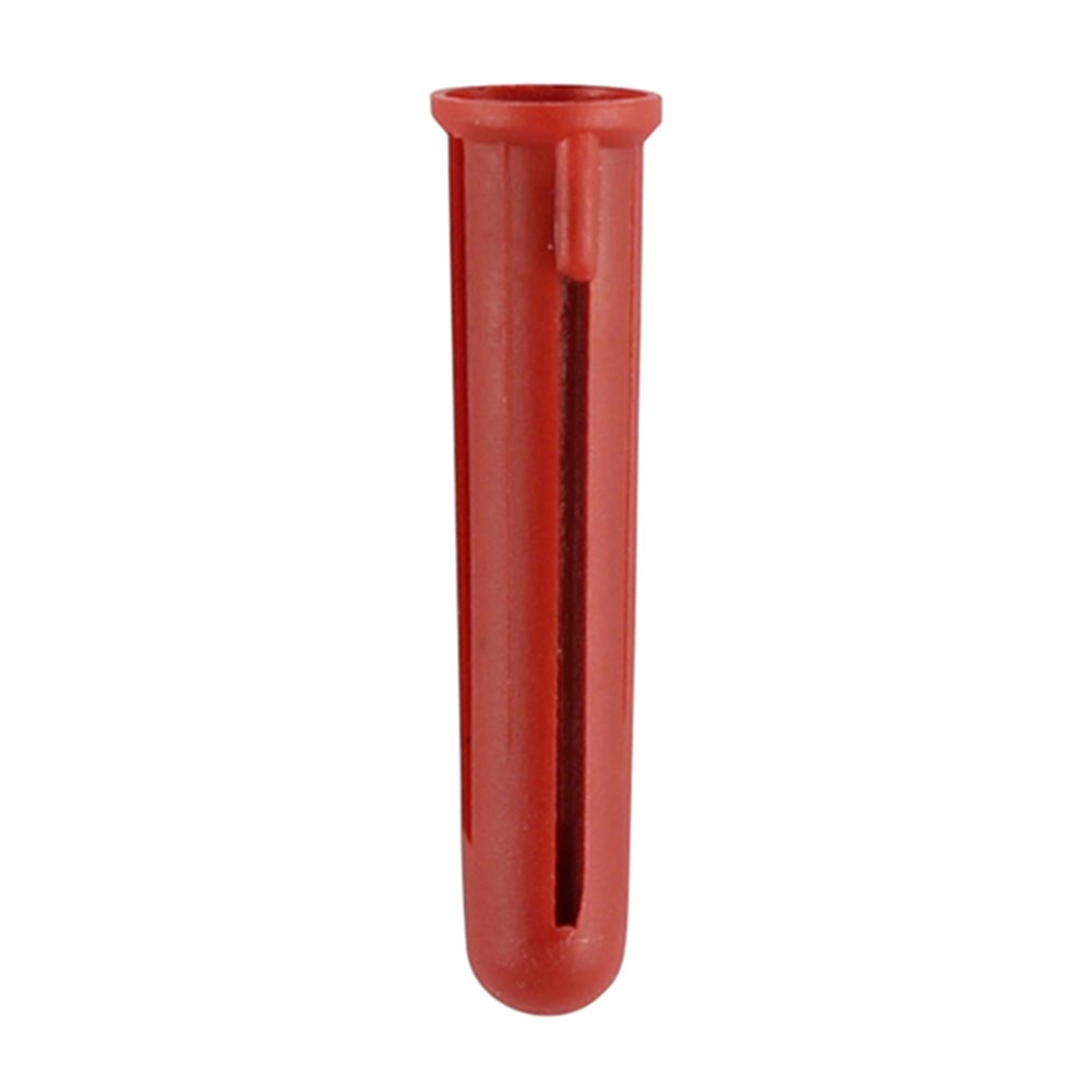 Red 7.5mm Plastic Plugs (7.5mm | 100 per box)