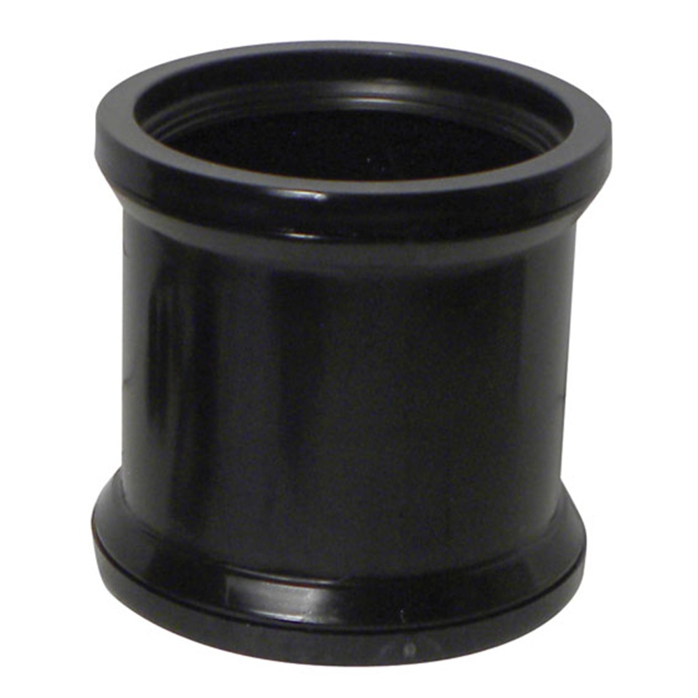 110mm Round Soil Coupler (Black)