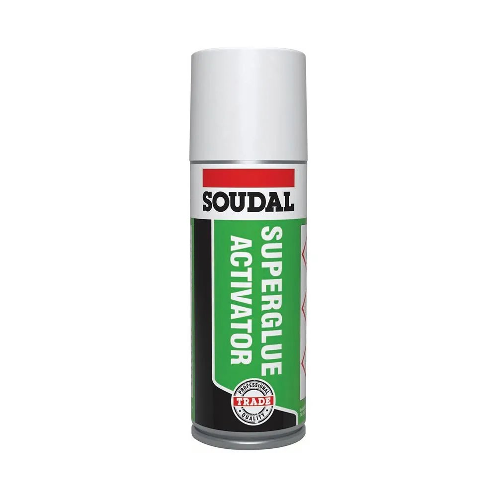 Soudal Superglue Activator - Fast Acting (200ml)