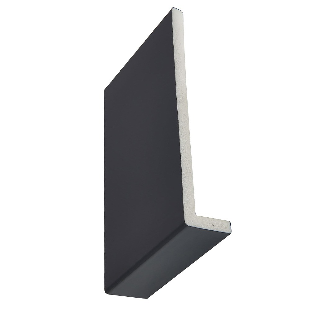 Anthracite Grey Square 9mm x 200mm Fascia Capping Board (5m)