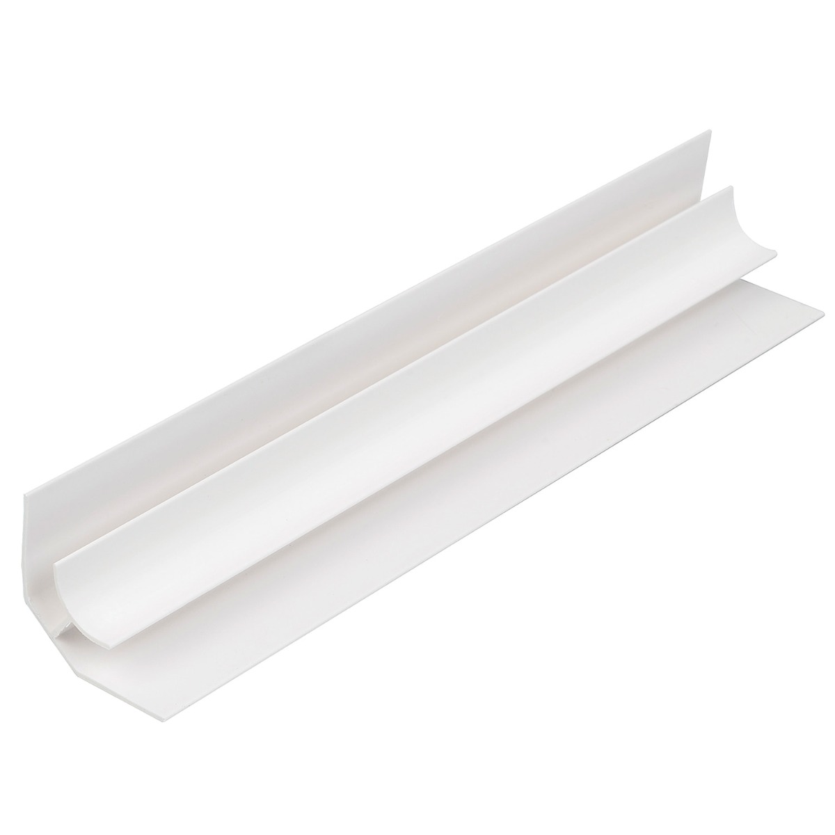White 5mm Bathroom Panel Internal Corner (2.6m)
