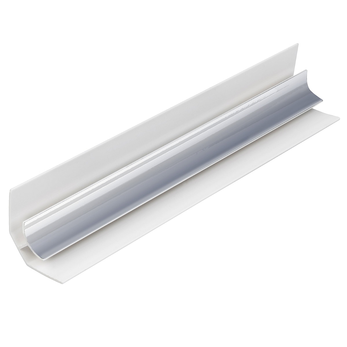 Chrome 5mm Bathroom Panel Internal Corner (2.6m)