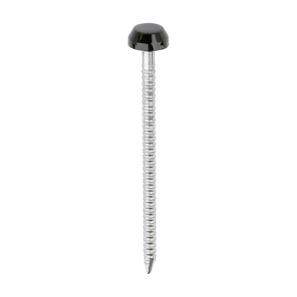 TIMCO 40mm Black Polymer Headed Pins