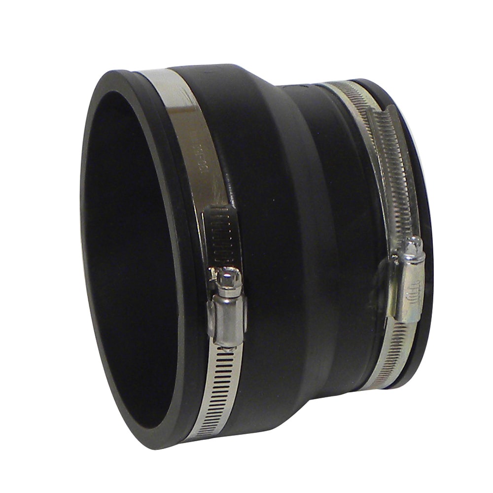 Black 110mm Underground Plastic to Clay Adaptor