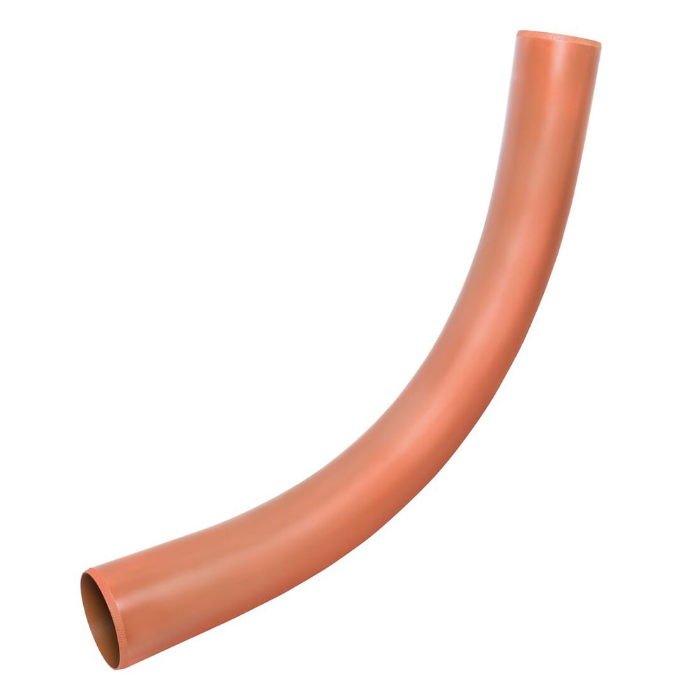Terracotta 110mm Underground 90 Degree Plain End Long Radius Bend (Kayflow)